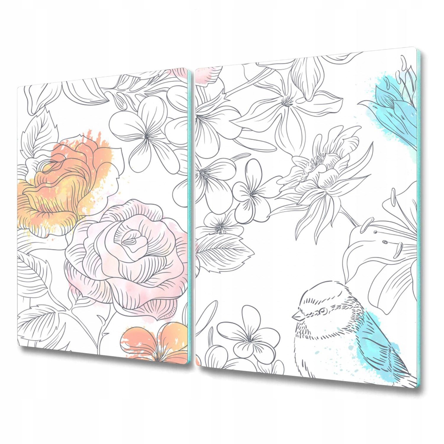  Glāze dēlis virtuvei rozā opuncijas 2x30x52 cm