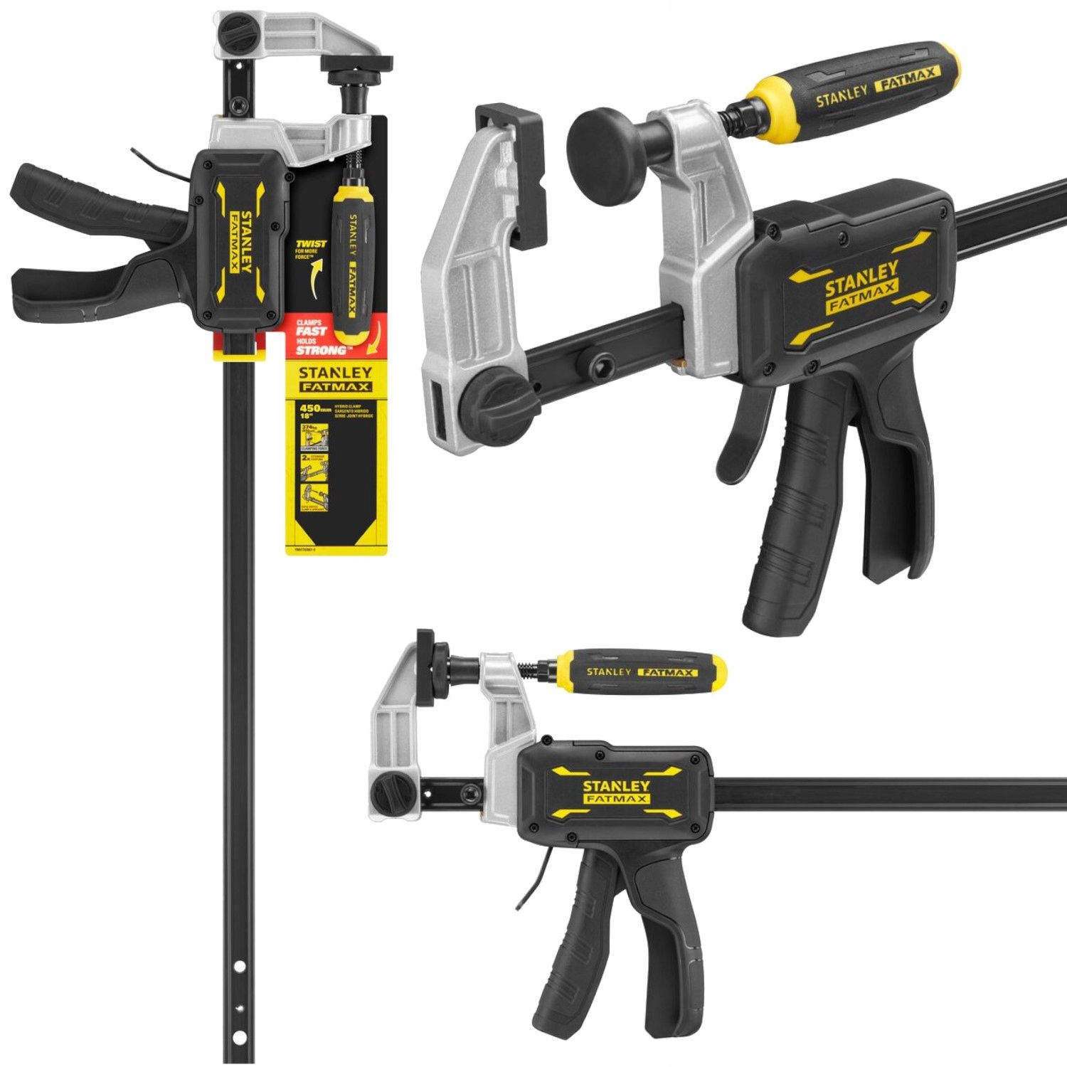  Stanley automatinis dailidės spaustuvas fatmax l 300 mm fmht0-83233