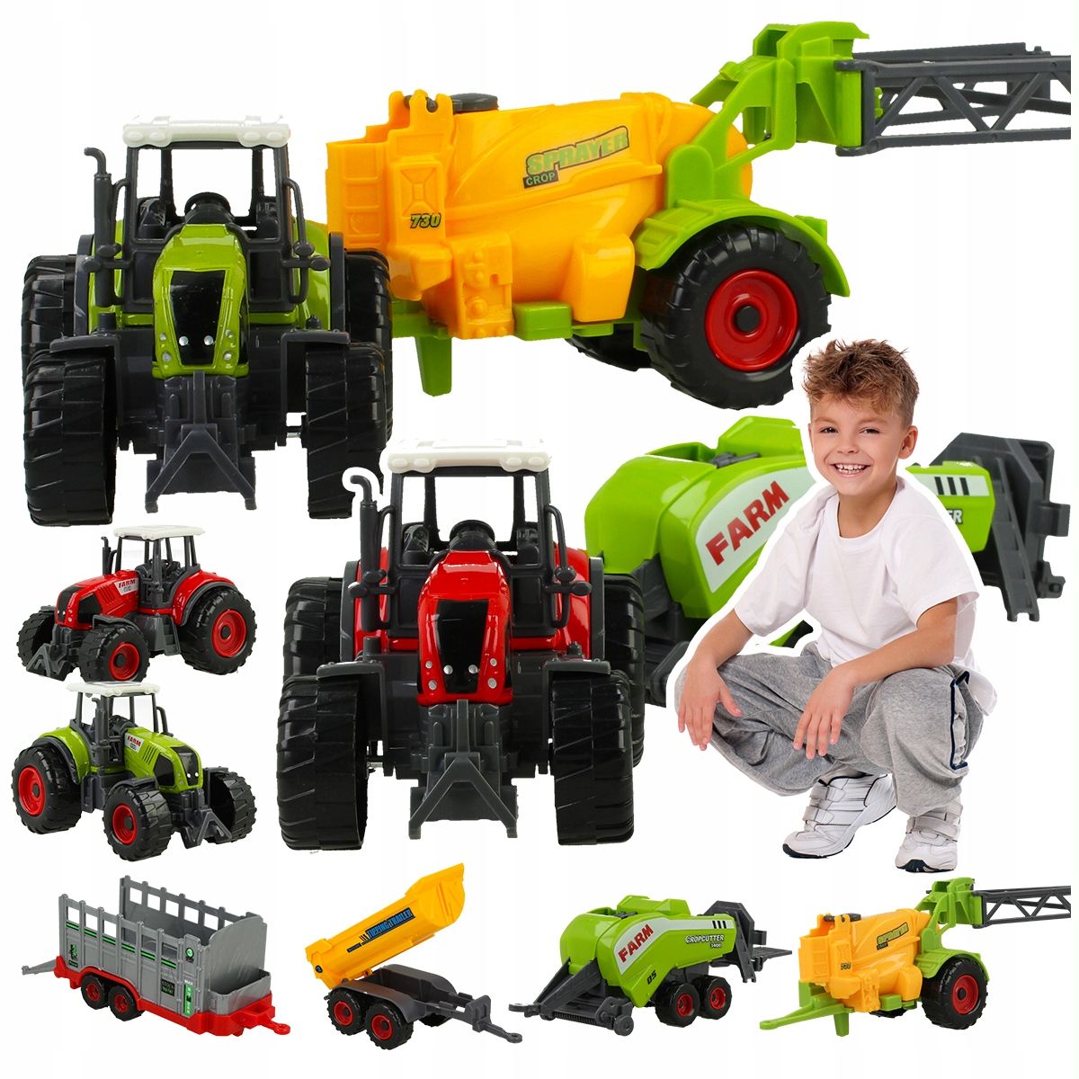  Traktor s otáčením ciagnik zemědělský stroj pohyblivé části obří pneumatiky