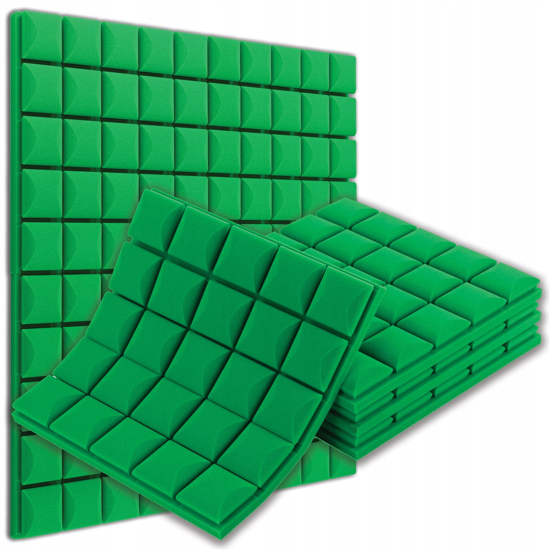  Akustinis porolonas garso izoliacijai pleištai 50x50x5cm prieškambario luboms