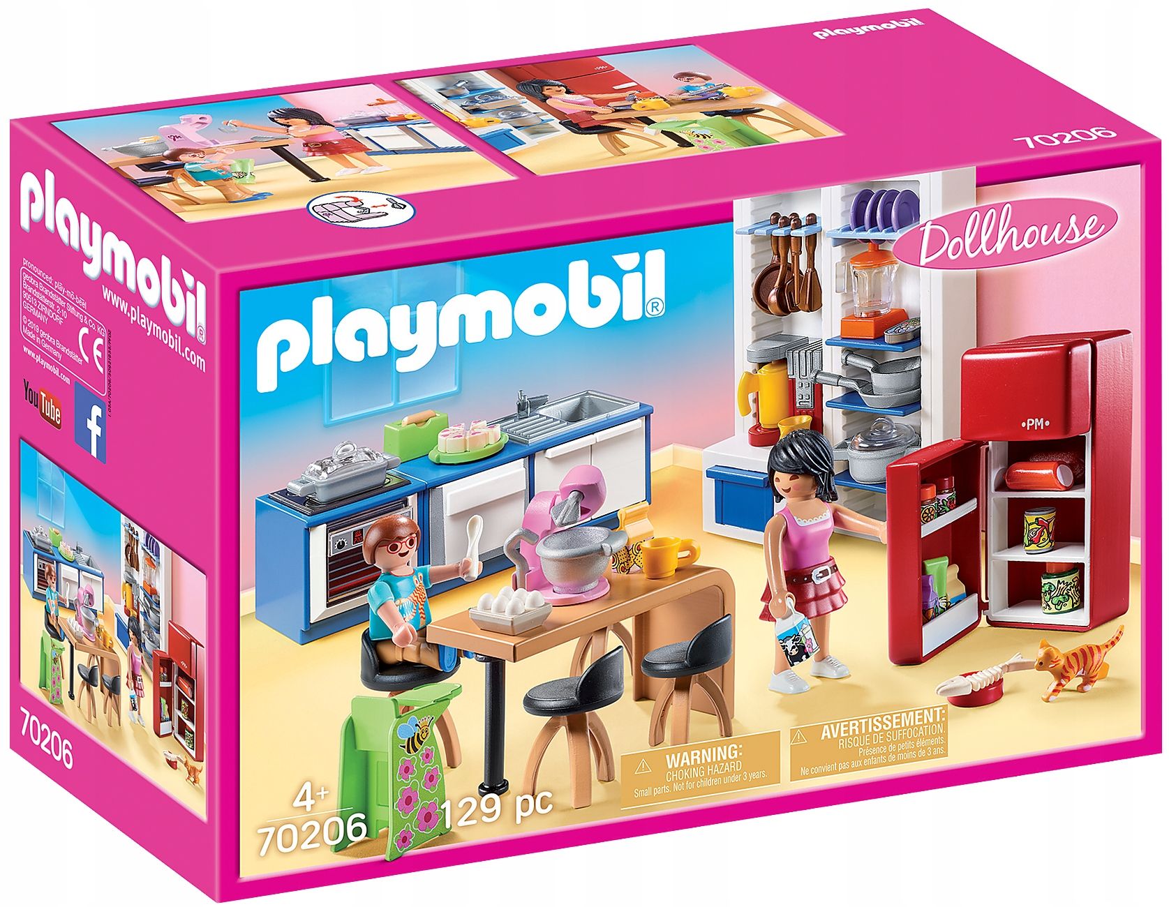  Playmobil didelis lėlių namelis namas dollhouse 70205 + katalogas su plakatem