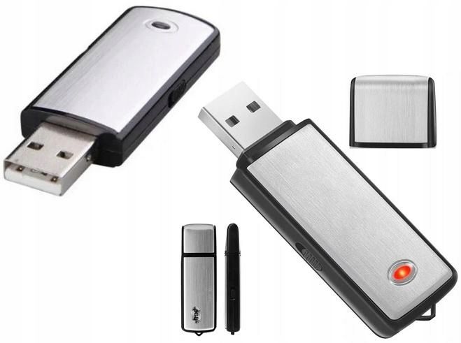  Mini diktofonas pendrive šnipų pasiklausymo įrenginys usb