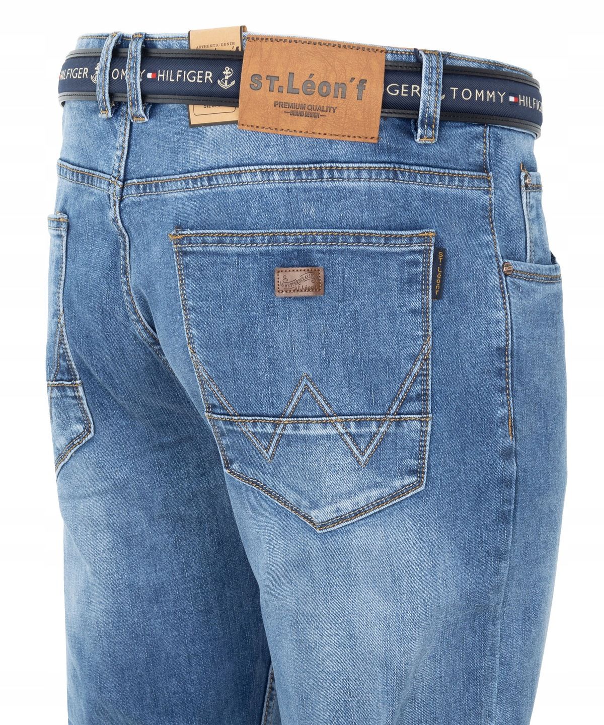  Püksid denim tumedalt- sinine stretch teksad w30