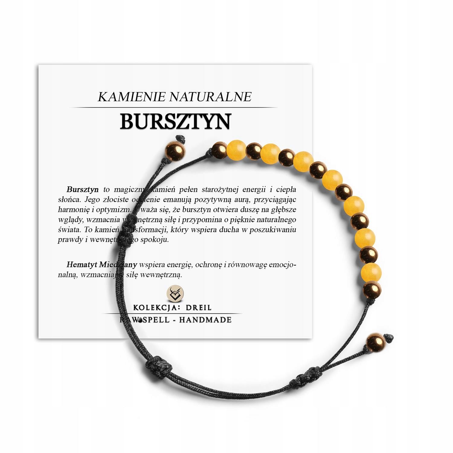  Armband dreil feminin - tigerauge, hematit kupfer amulett