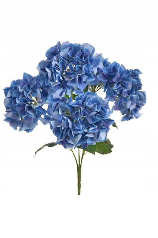  Hortenzie obal větvička umělá květina dodatek 60 cm fialová