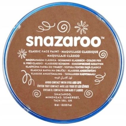  Soubor 8barvy x 18ml malovat pro malování na obličej malovat 1172039 malovat snazaroo