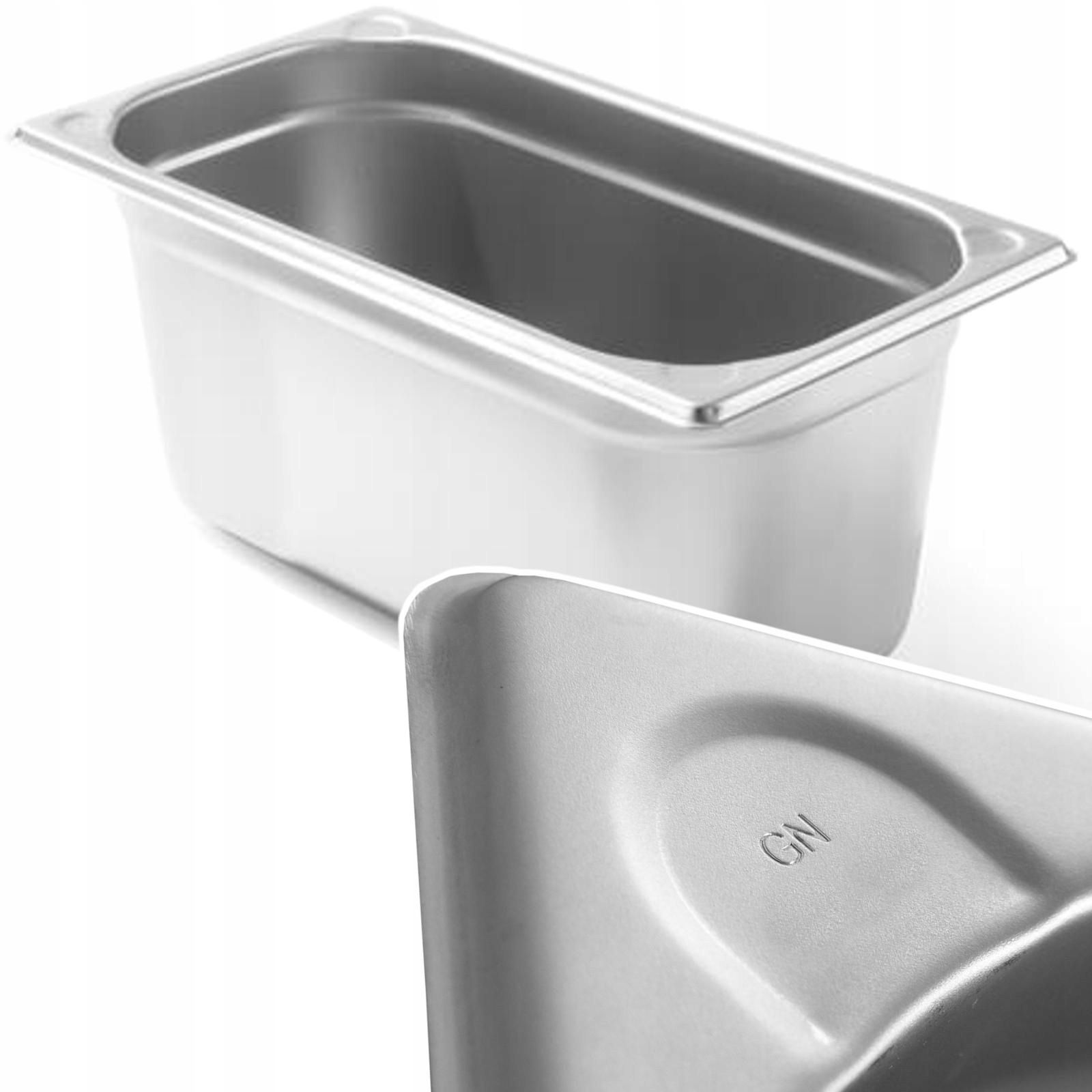  Gn konteineris 2/3 nerūdijantis plienas 150mm pietrowanie gastronominis į zmyware