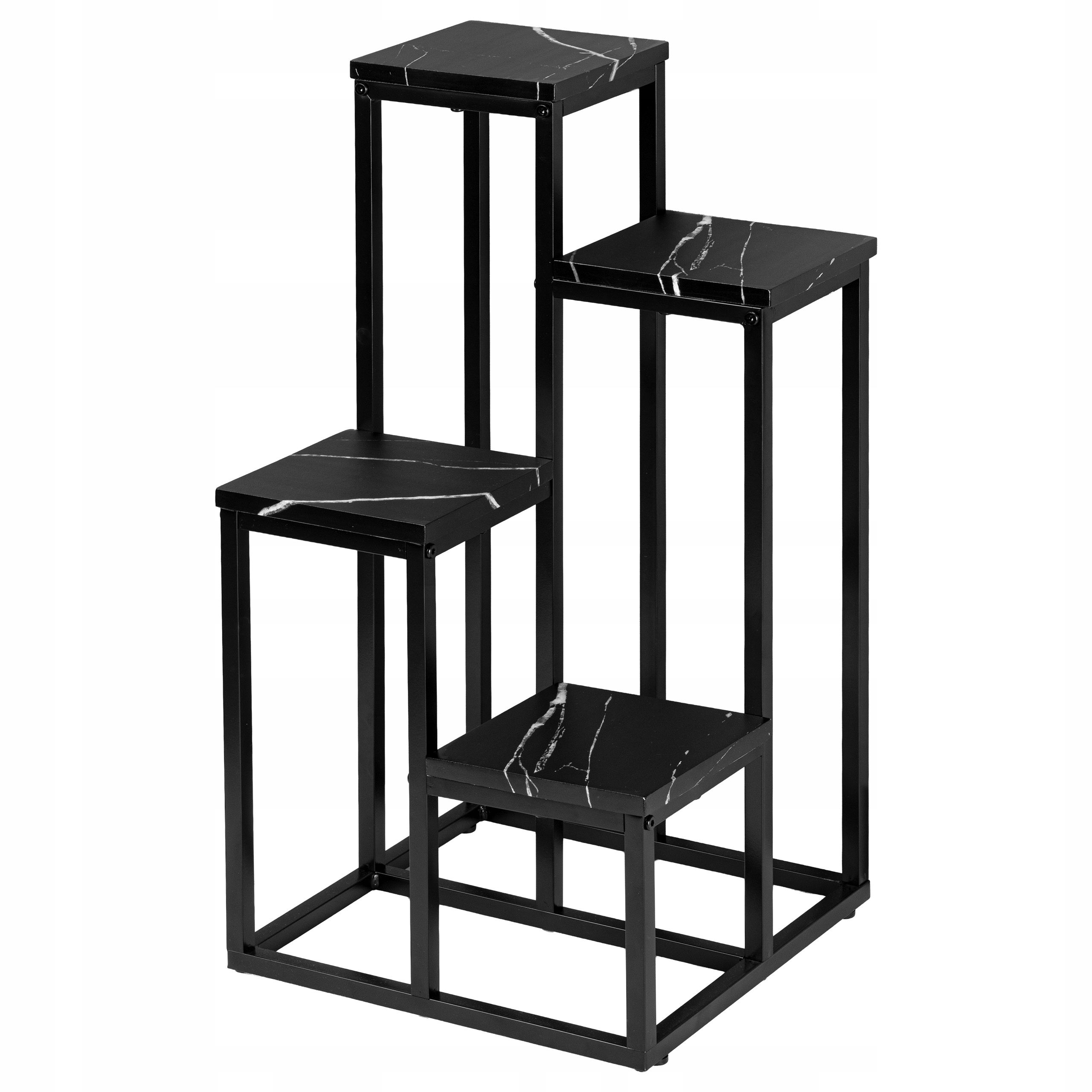  Metal stand for flowers flower stand flowerpots standing shelf with shelves loft style
