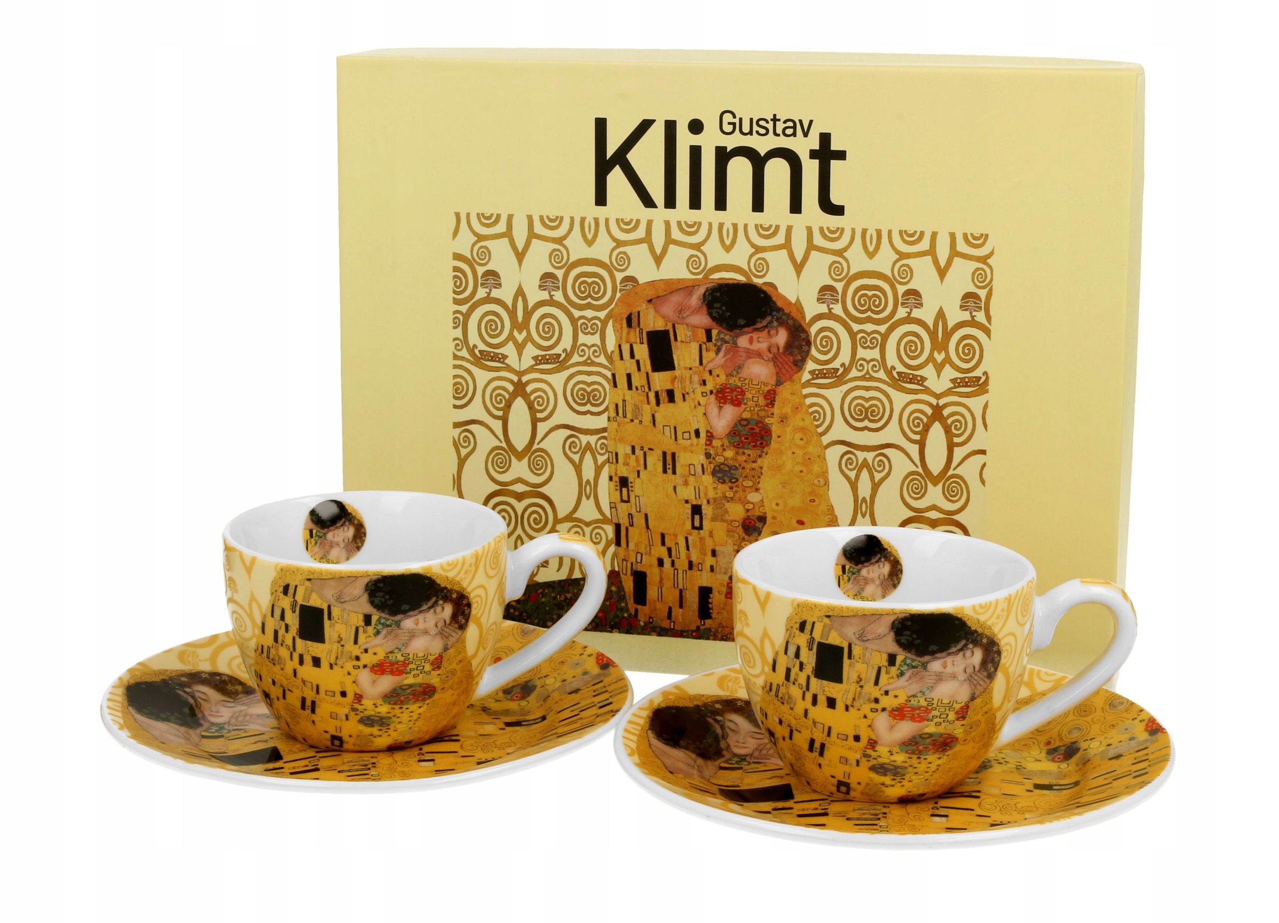  2 cups espresso with saucers safa