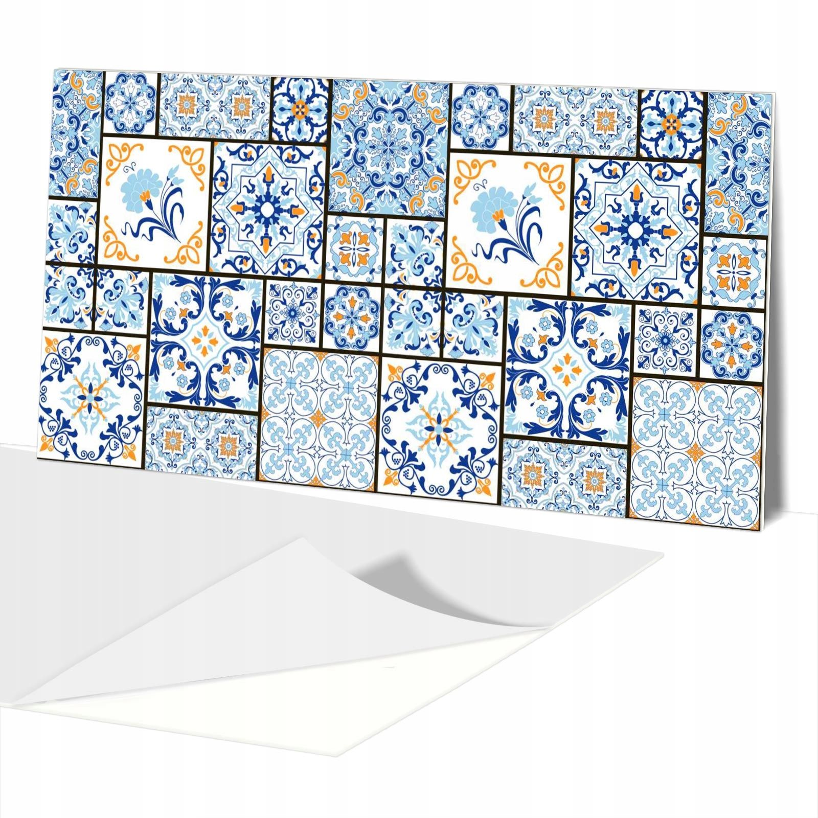  Lipīga plāksne pvc paneļi uz sienas marokānis patchwork 100x50cm