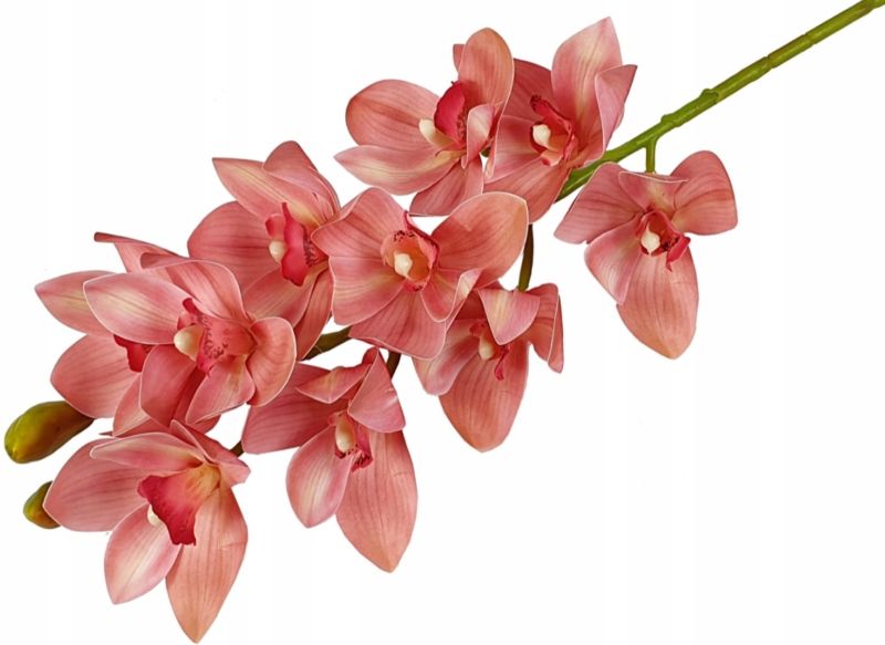  Orchid twig 20 flowers 76 cm rubber