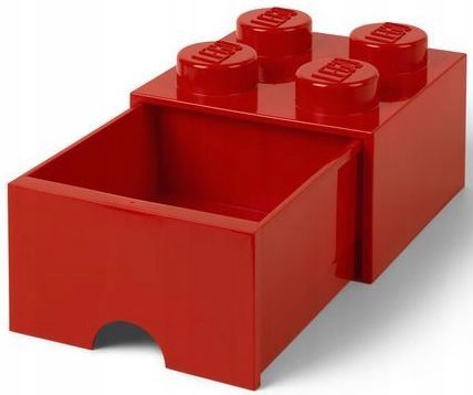  Lego dėtuvė kaladėlė 4 stalčius juodas rašomajam stalui