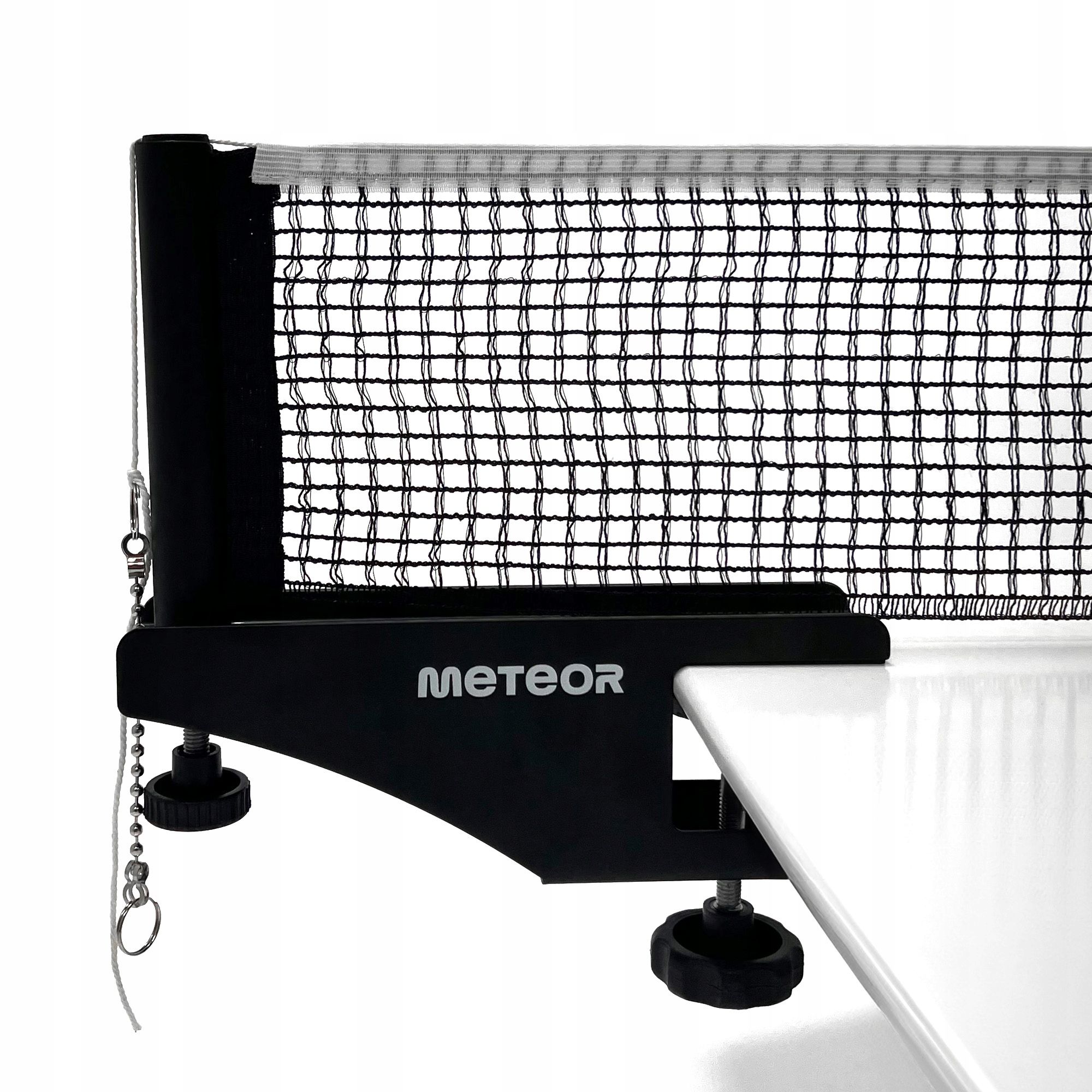  Kordelzug für tischtennis meteor clip 2 stk. mit mesh stahl