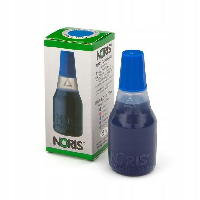  Tinte für briefmarken, briefmarken noris 110s schwarz 25ml