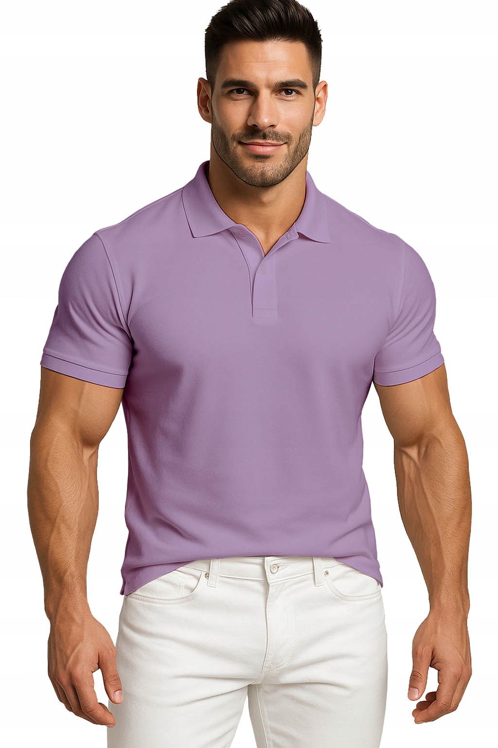  Men&#39;s polo shirts t-shirt elegant reinforcement cotton with collar m