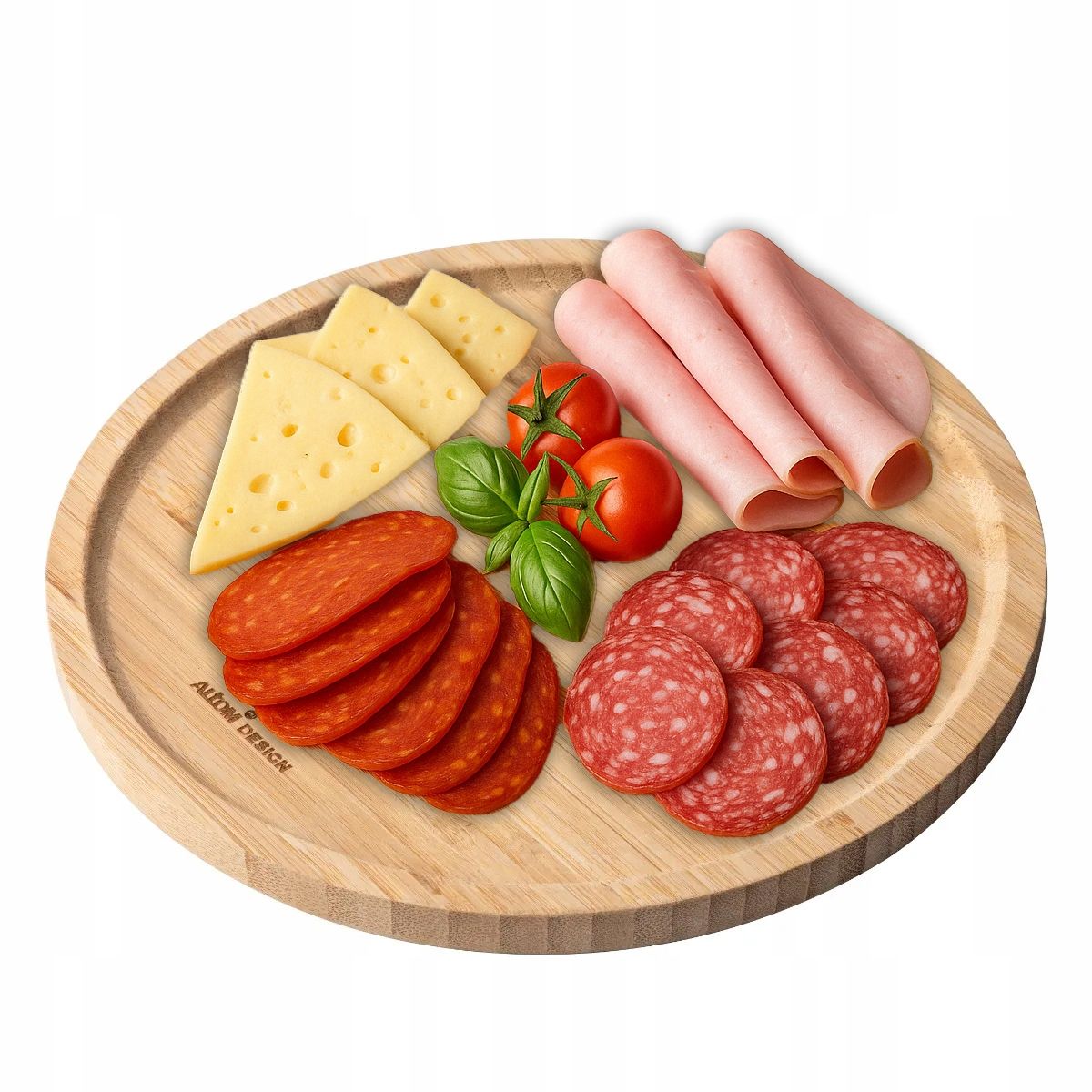  Schneidetisch pizza bambus runden altom design 33 cm