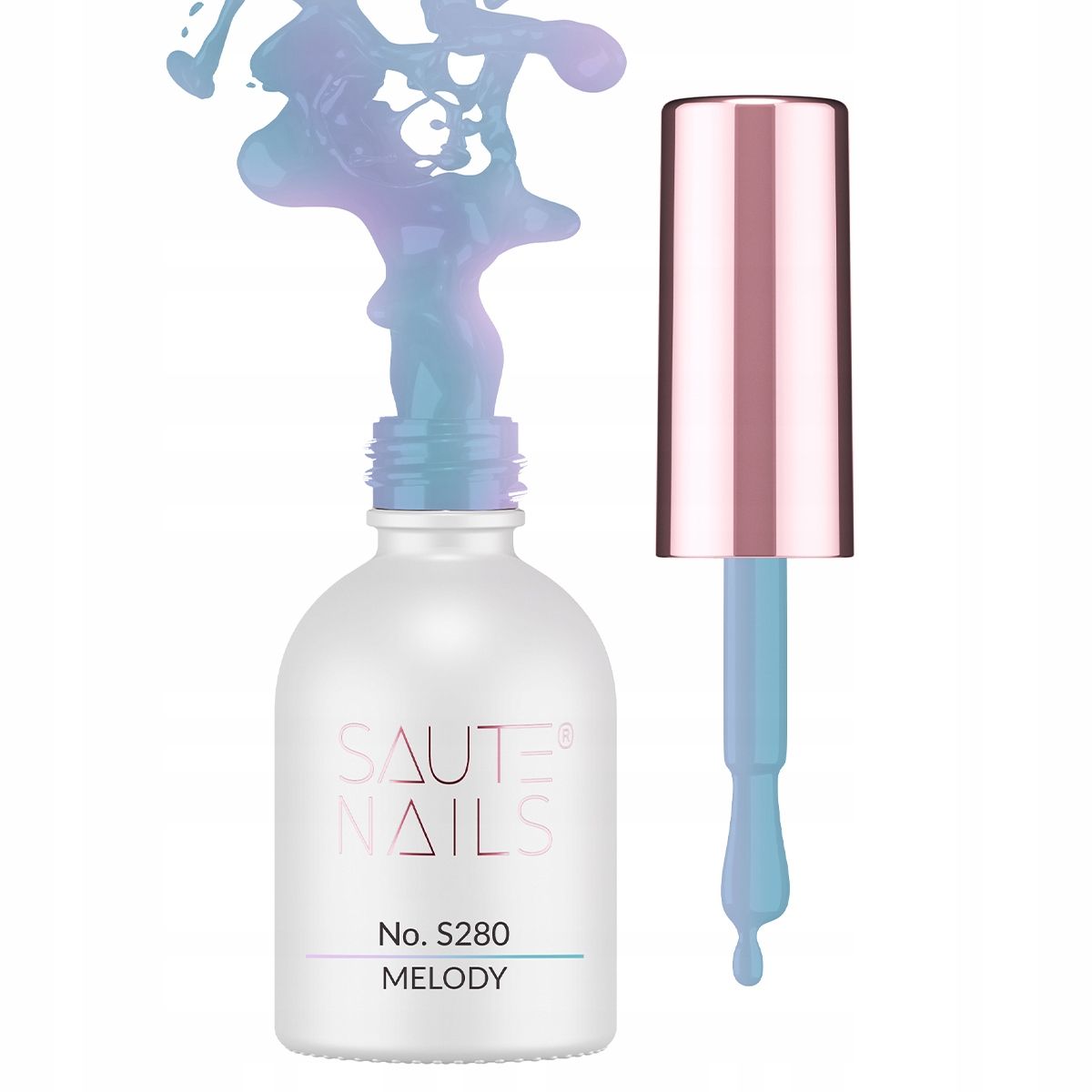  Saute nails hybrid nail polish for nails uv led s161 red lips red 8ml