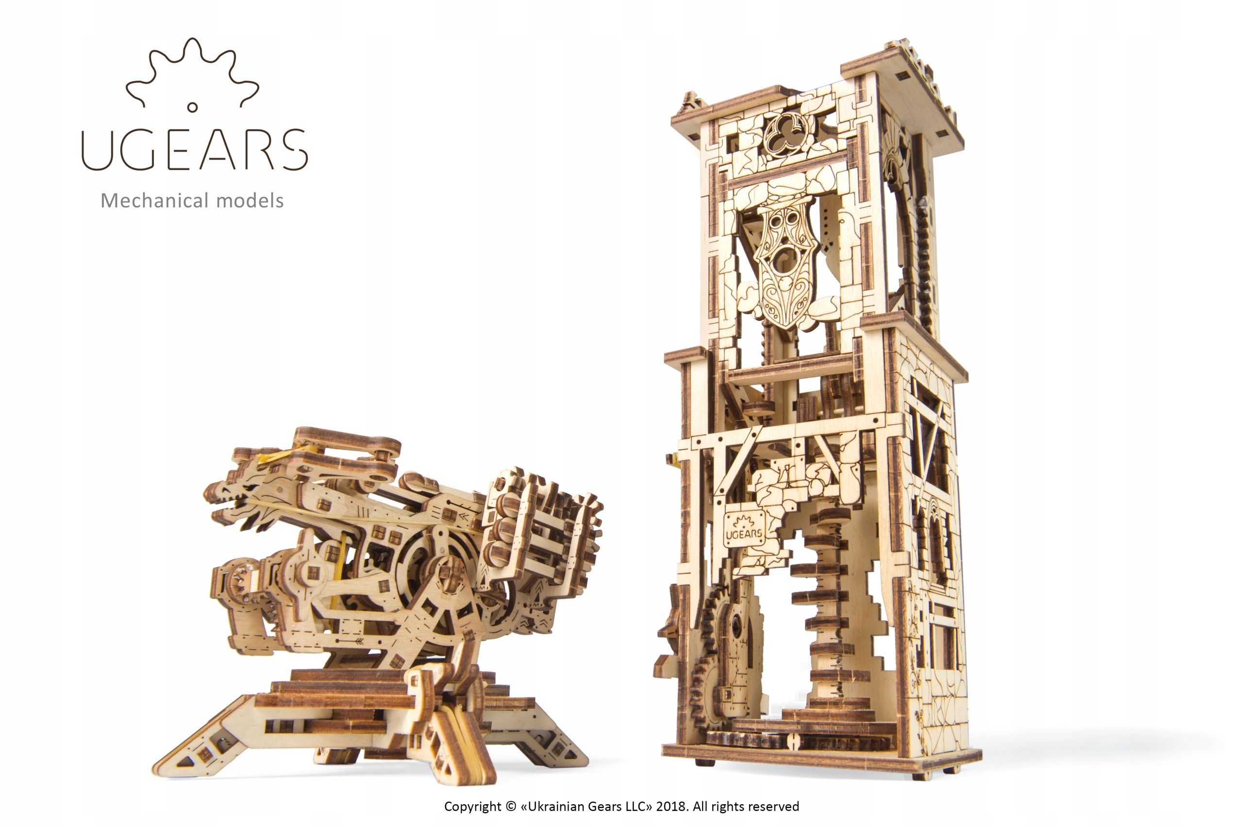  3d dėlionė ugears mechaninė celesta 573 el.