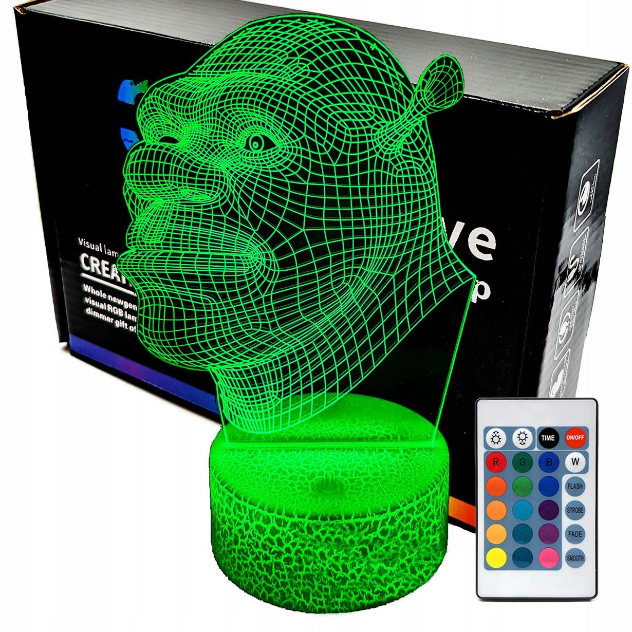  3d naktinė lemputė lempų daugiaspalvis