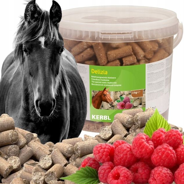  Saldainis arkliui skanėstai skanėstai kerbl delizia classic saldymedis 3kg
