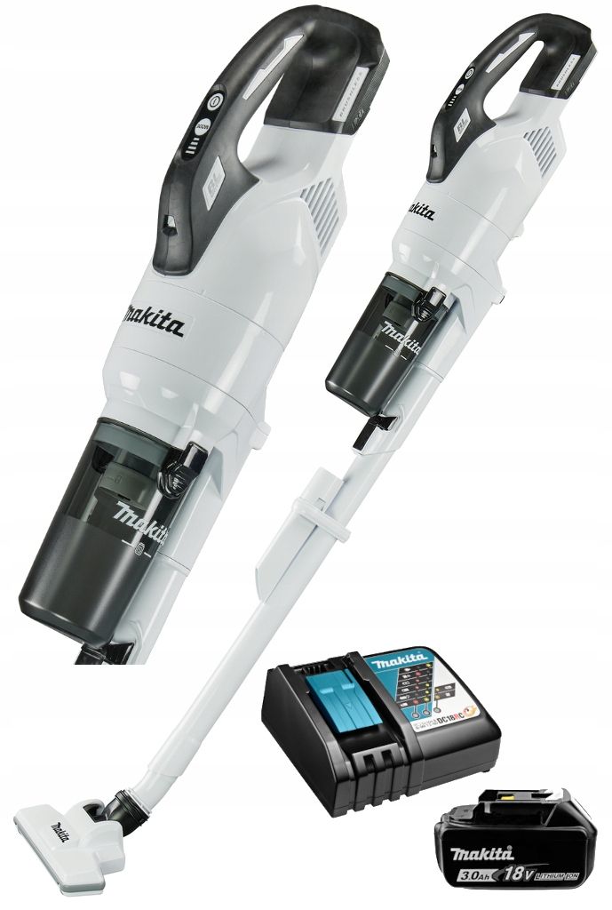  Makita bezdrátový vysavač vertikální 18v 100w dcl286fzb cyklón auto