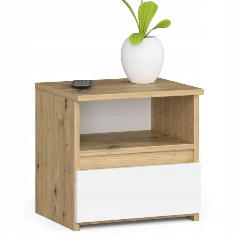  Naktinė spintelė vaikų kambariui alksnis 40 cm