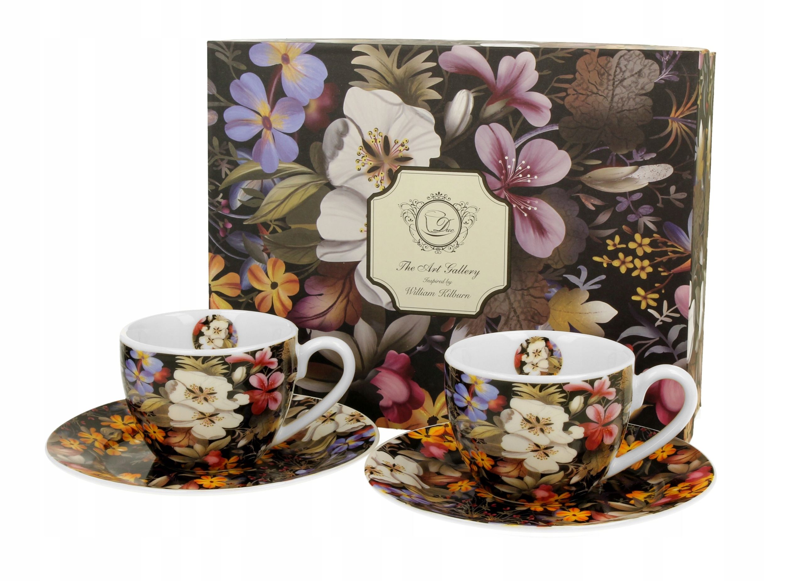  2 cups espresso with saucers safa
