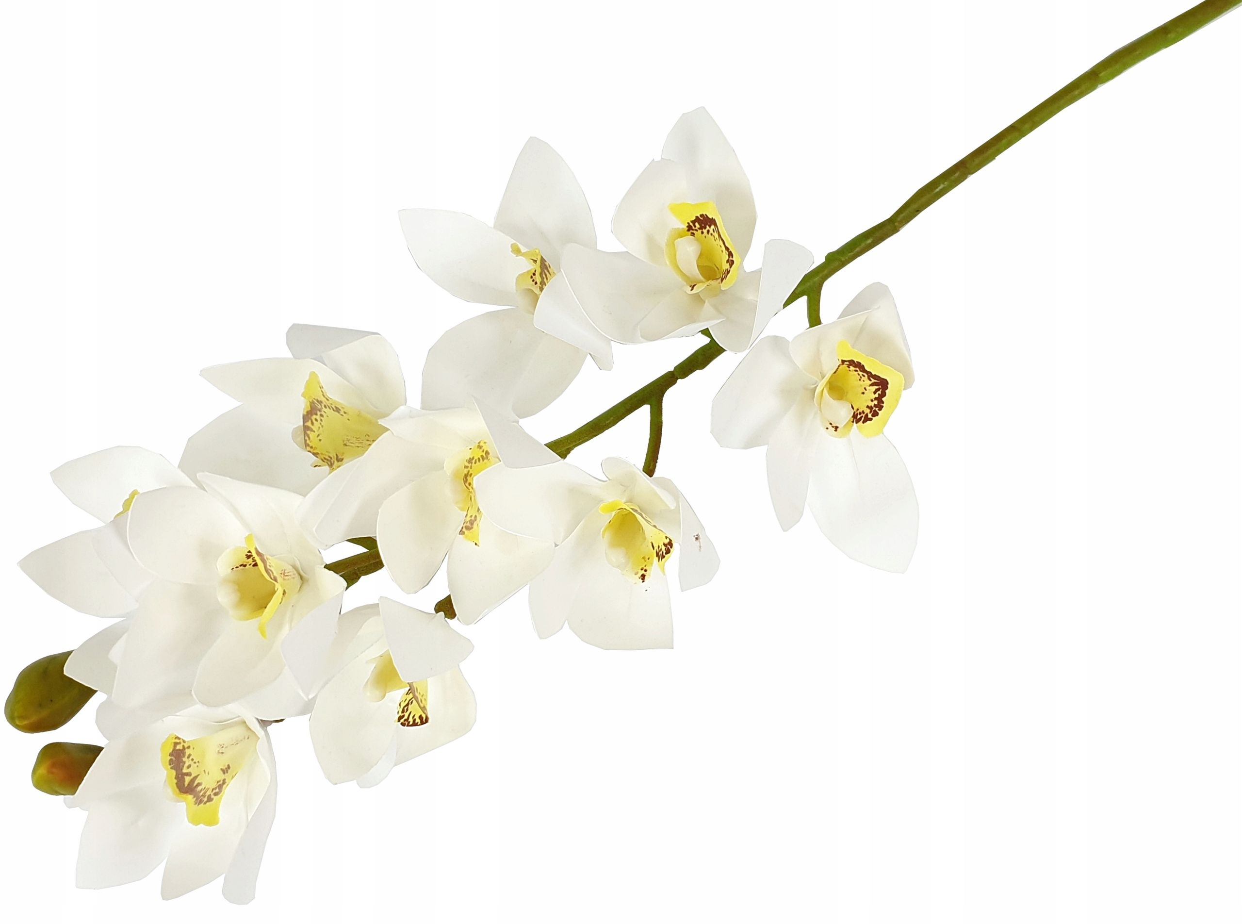  Orchid twig 20 flowers 76 cm rubber