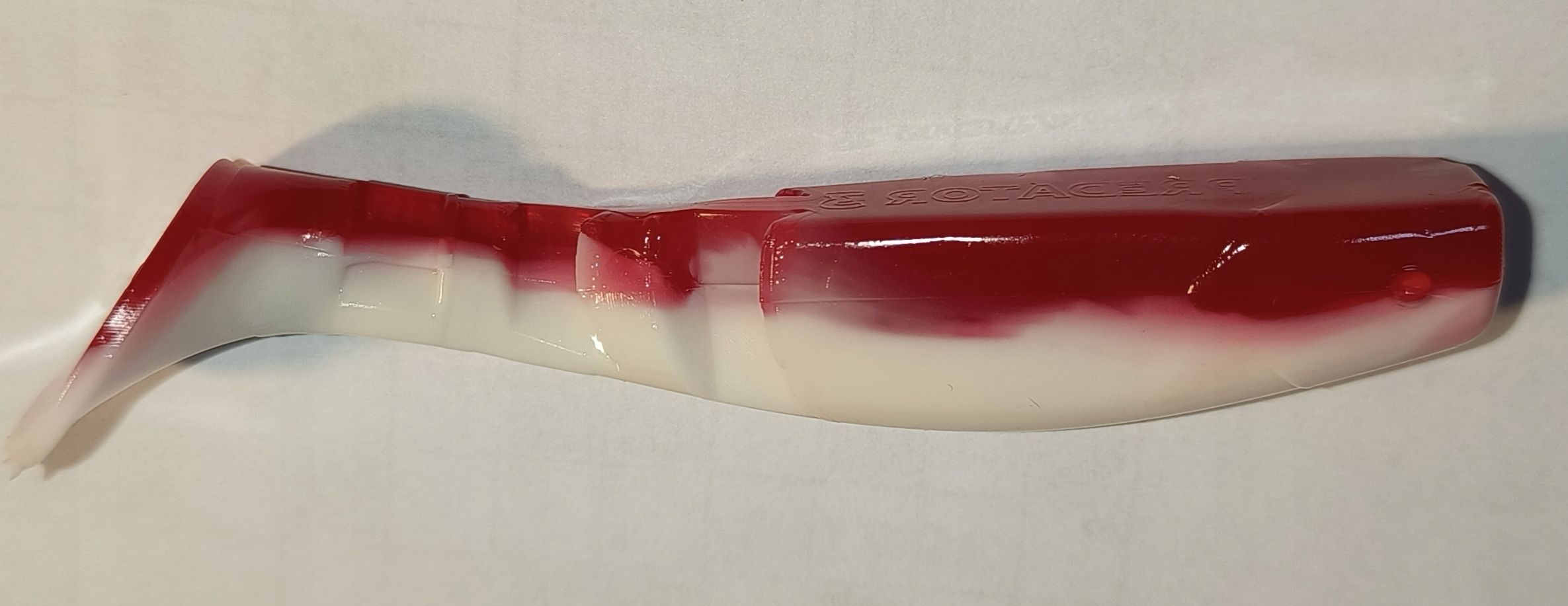  Manns predator 3,5cm geltonas su juodu grzbietem