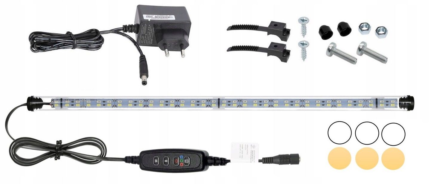  Led zářivka plant rostliny 30cm akvárium grow 1:1