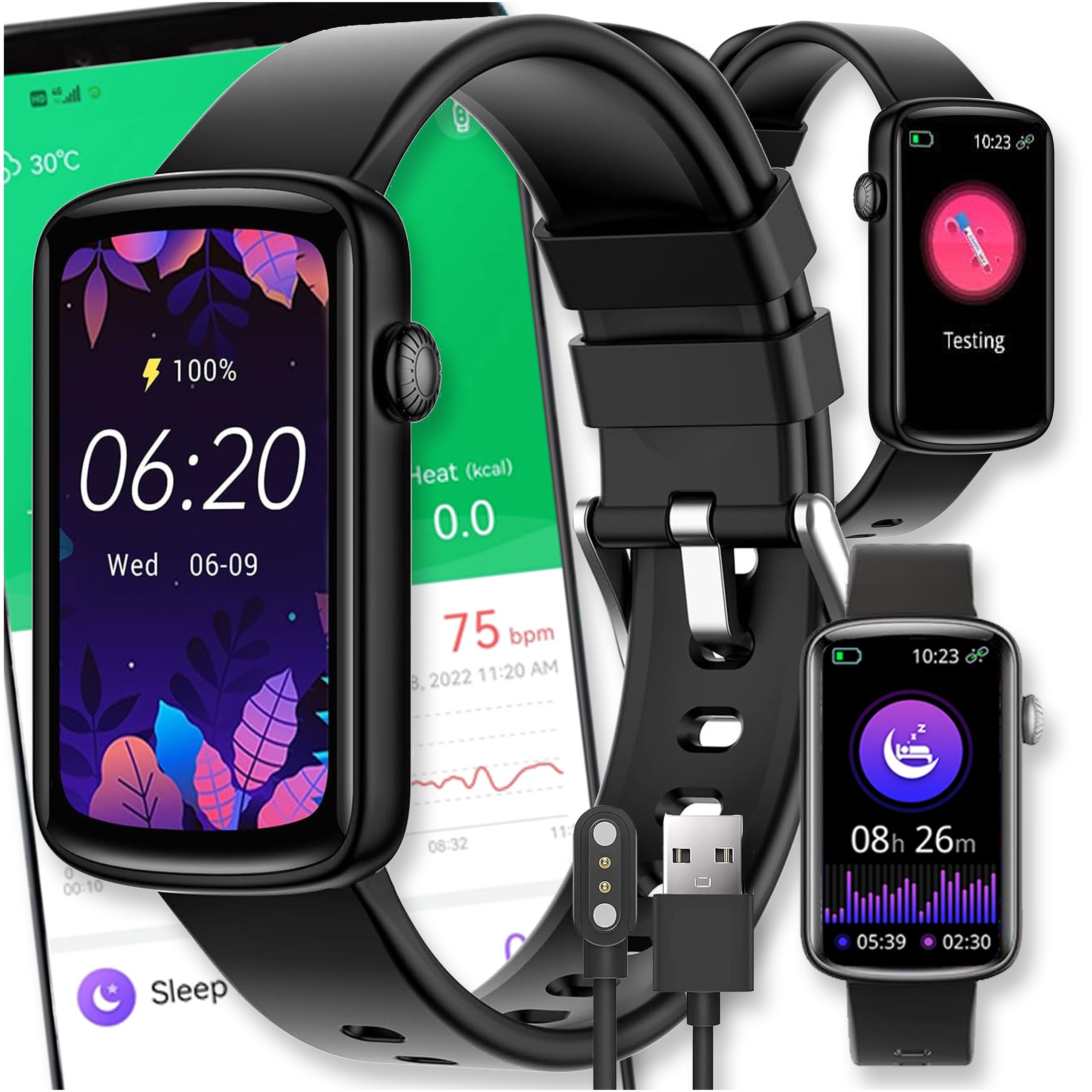  Chytré hodinky náramek na chytré hodinky pro sport puls atletický smart menu pl