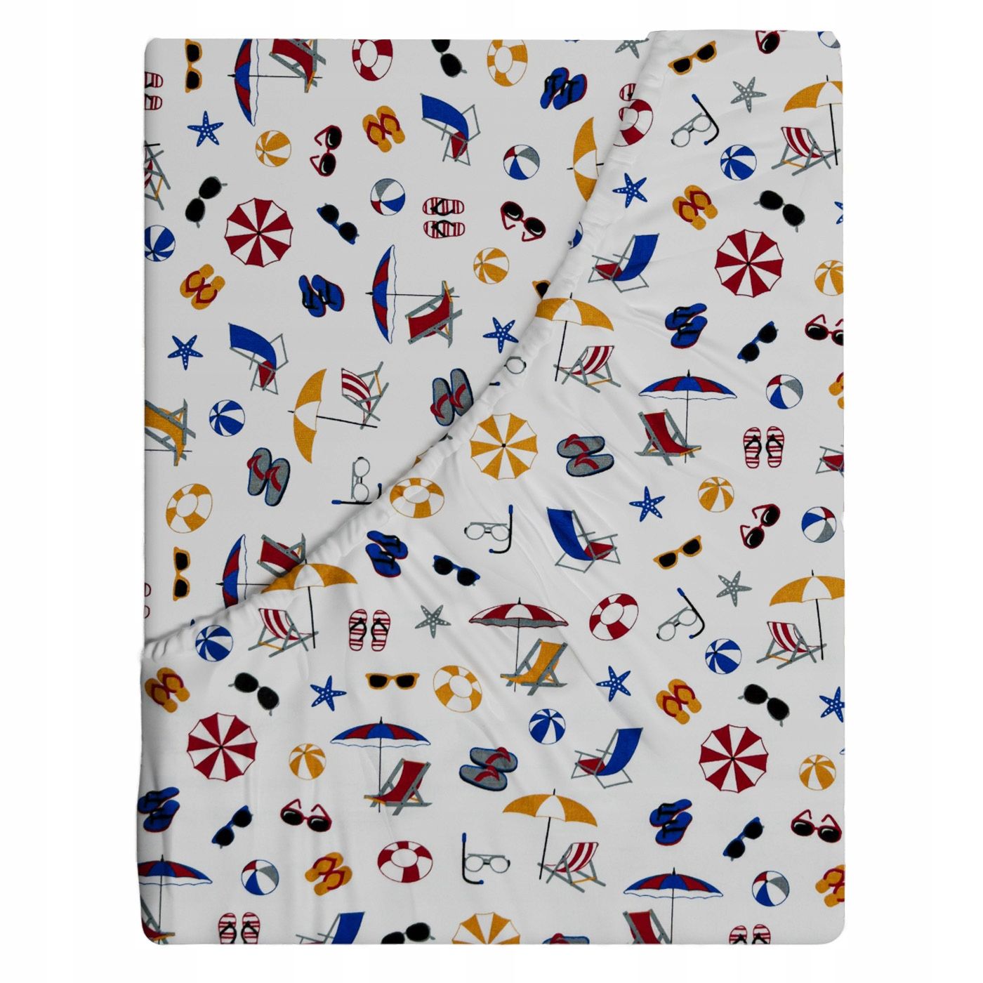  Cotton sheet with an eraser with patterns 120x60 fabric holidays 228sbi
