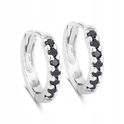  Ohrringe mit blau diamanten silber