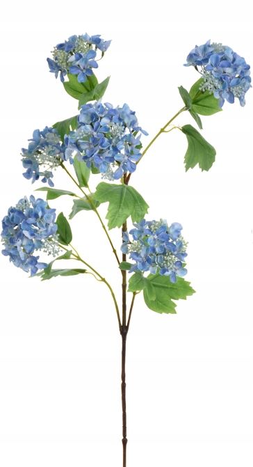  Hortenzie obal větvička umělá květina dodatek 60 cm fialová