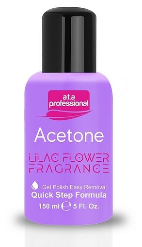 A.t.a kozmetický acetón lilac flower remover 150ml