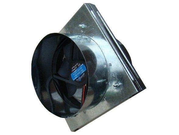  Židinio ventiliatorius turbina 230v grotelės židinio ant vamzdžio 100mm