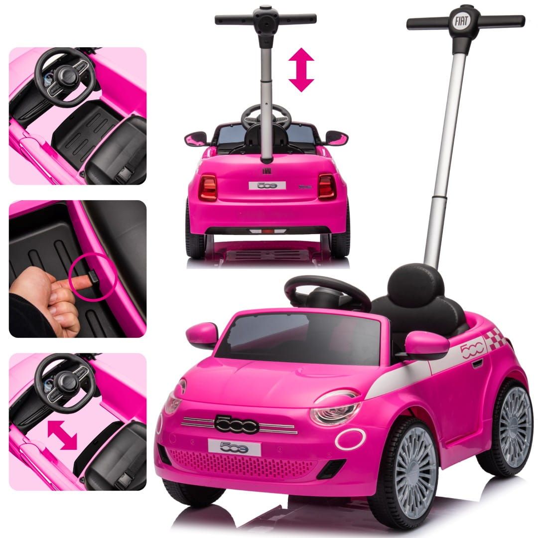  Kick scooter with push handle walker for children mercedes benz g pusher storage box sound