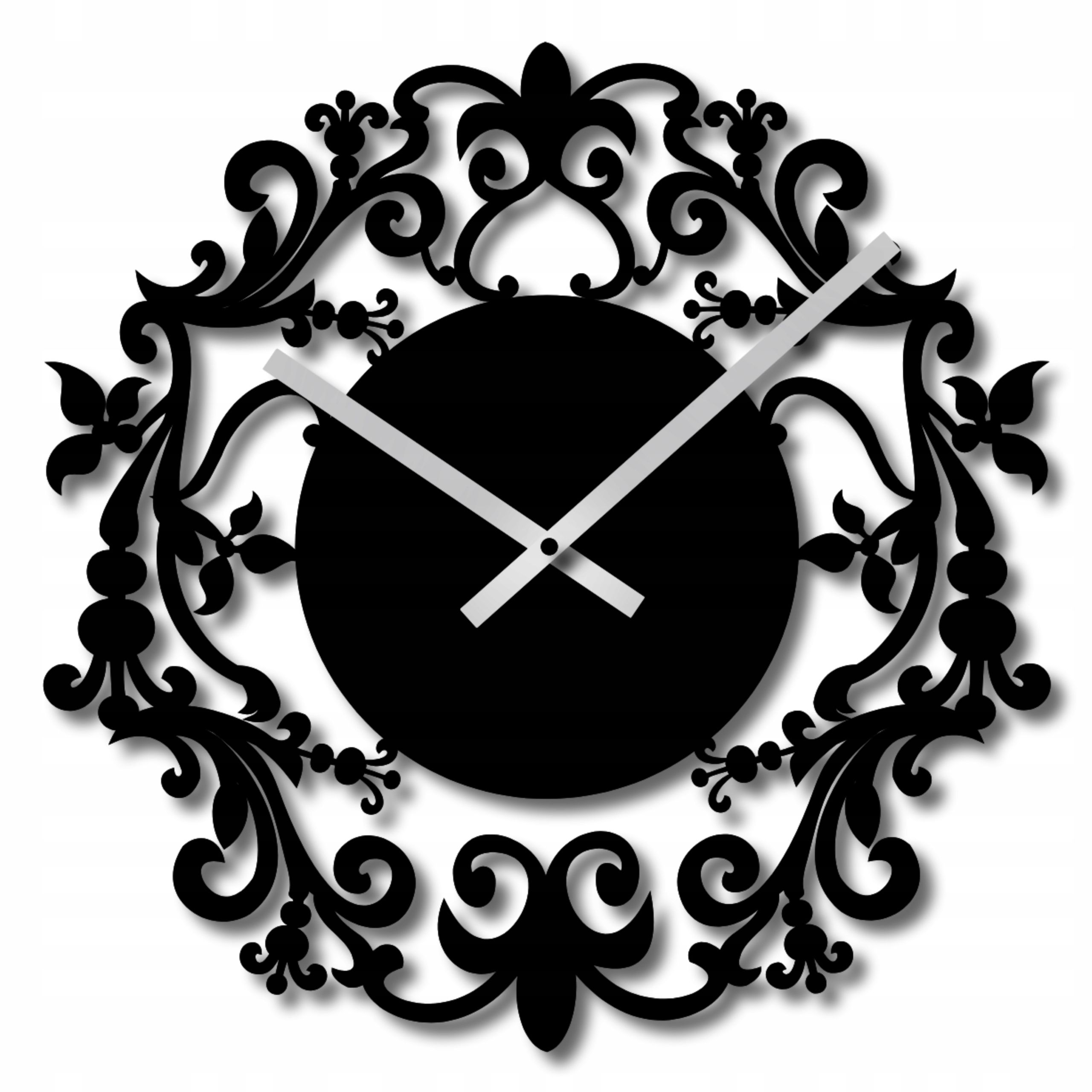 Wall clock 60 cm clock on the wall big clock openwork classic big numbers