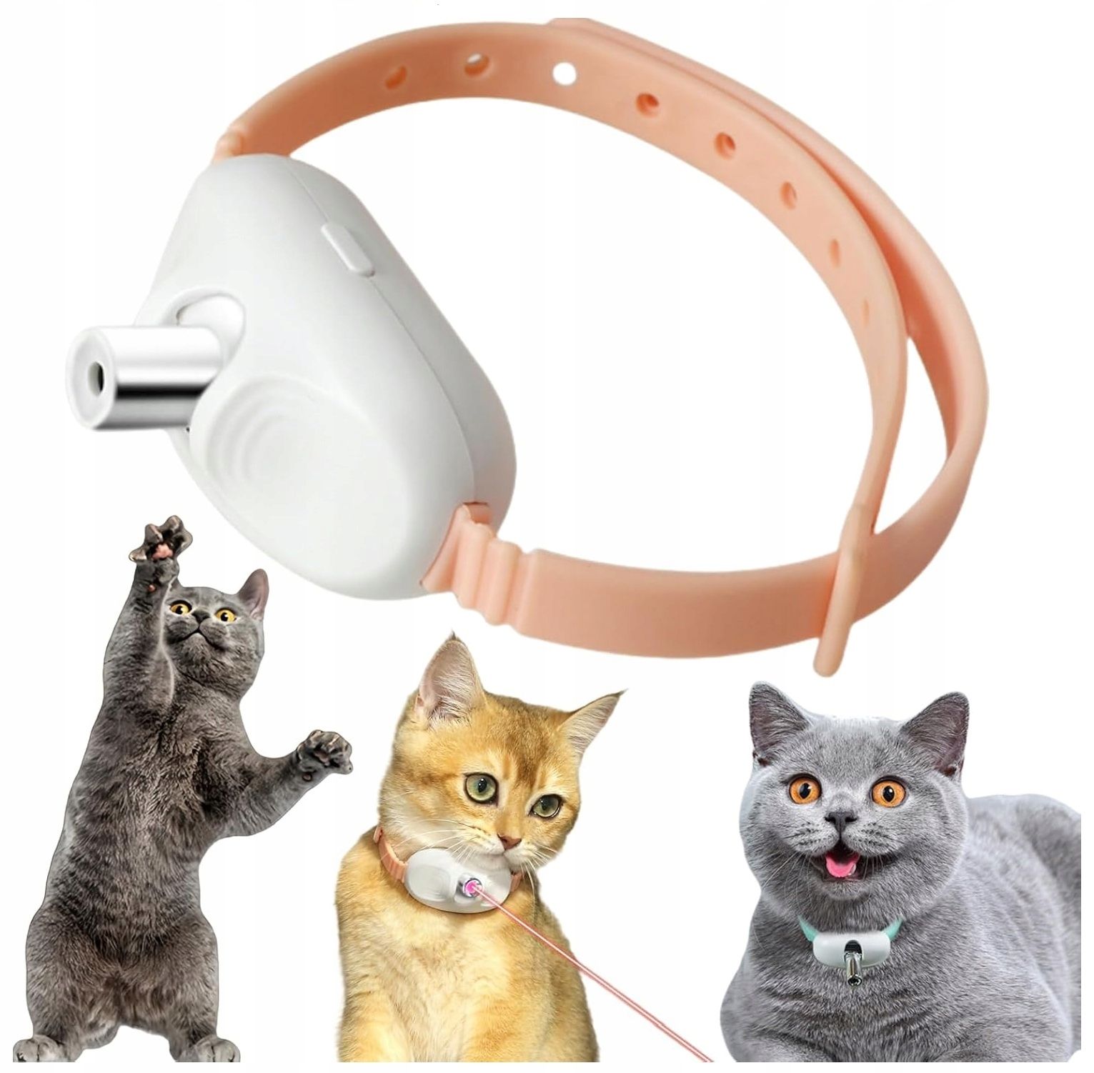  Laser laserpointer taschenlampe 3in1 katzenspielzeug interaktiv unterhaltung