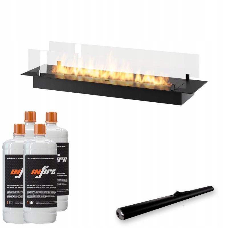  Biokrb biokrb pro ethanol vestavěný black burner 500 slim line