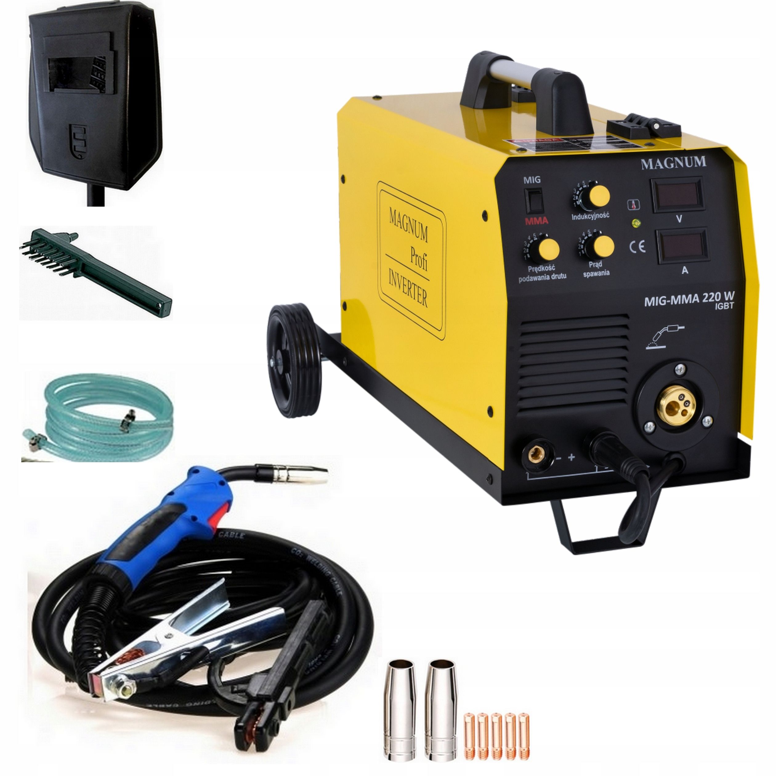  Suvirinimo aparatas mig magnum mig mag-mma 220w igbt