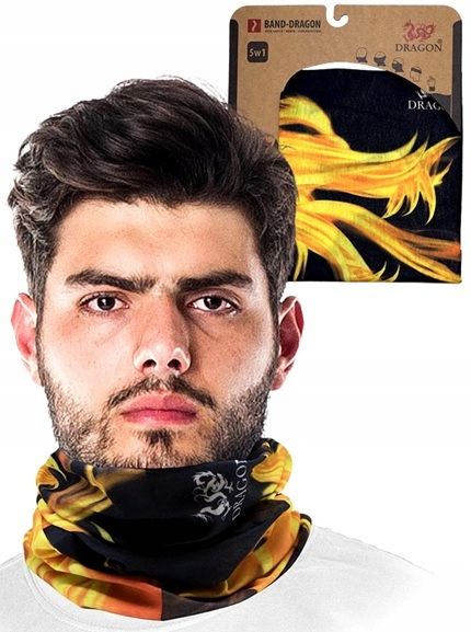 Šatka na krk helma bandana czapka opaska