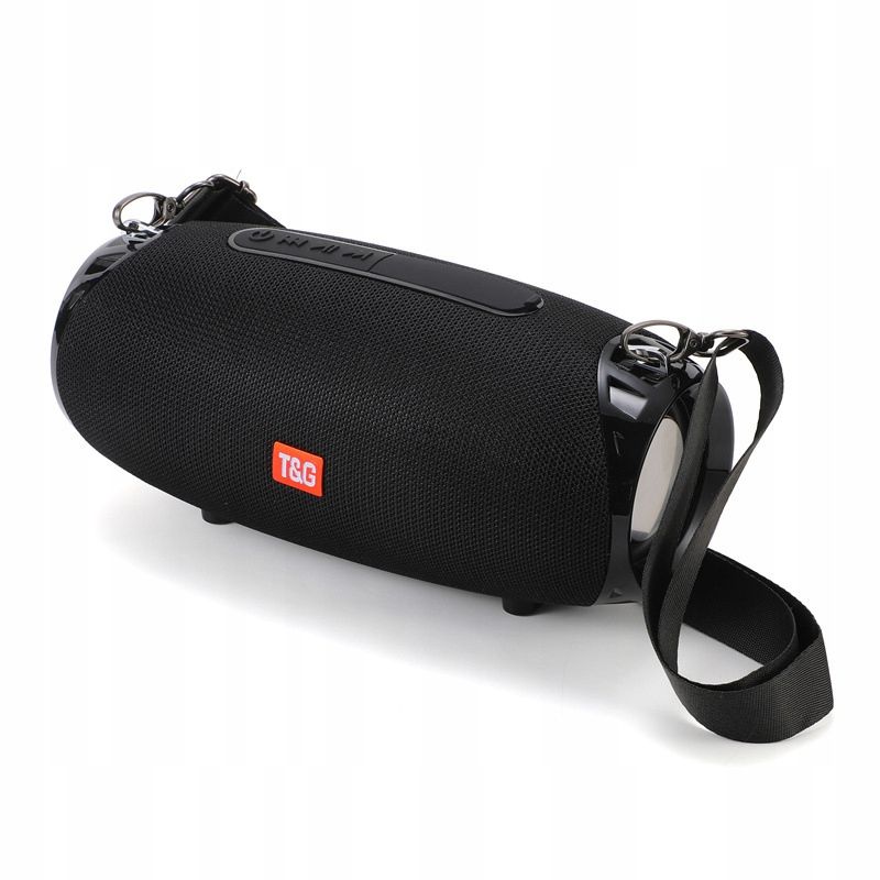  Wireless speaker t&g tg375 bass radio bluetooth led microphone black