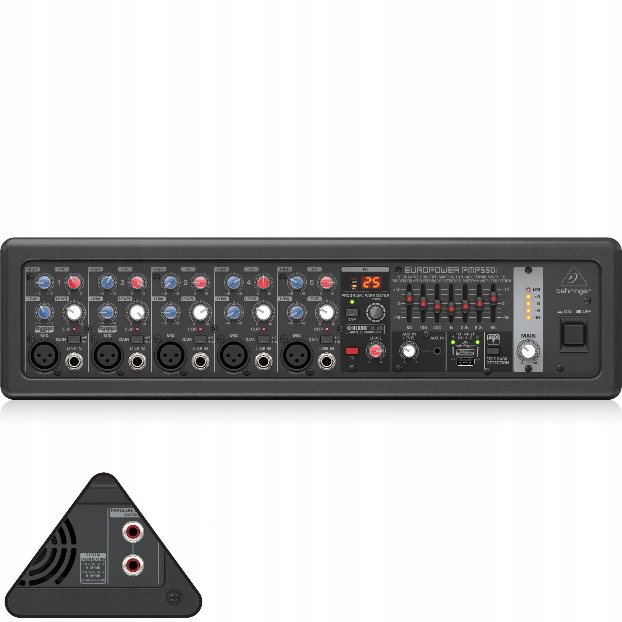  X1204usb mikseris garso 12-kanalų su usb behringeris
