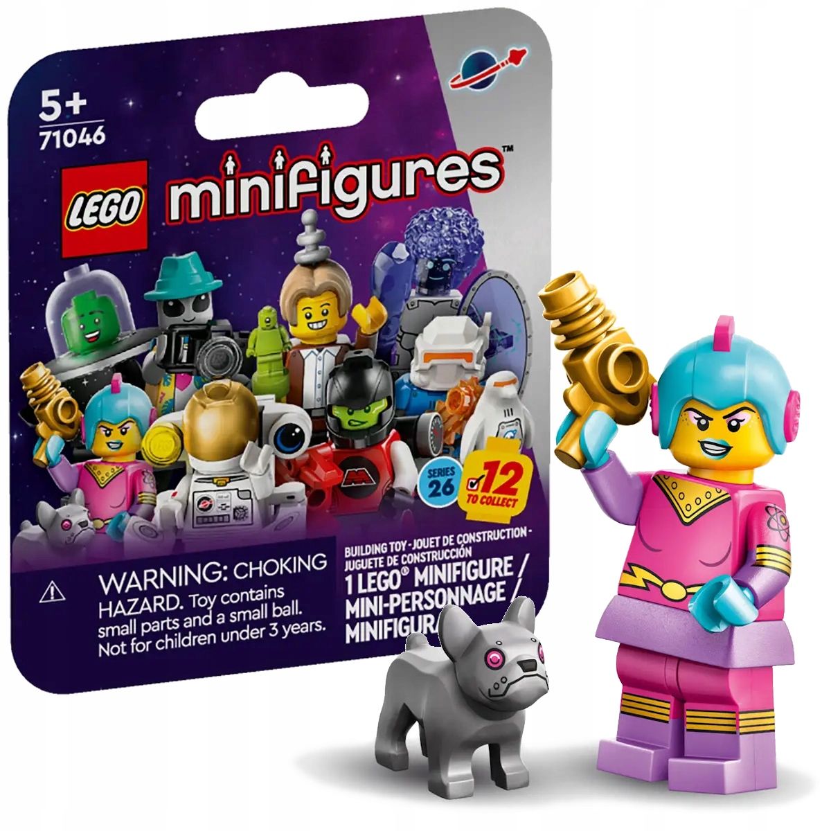  Lego minifigures 71045 2024 seeria 25 minifiguur väike milosnik rongid