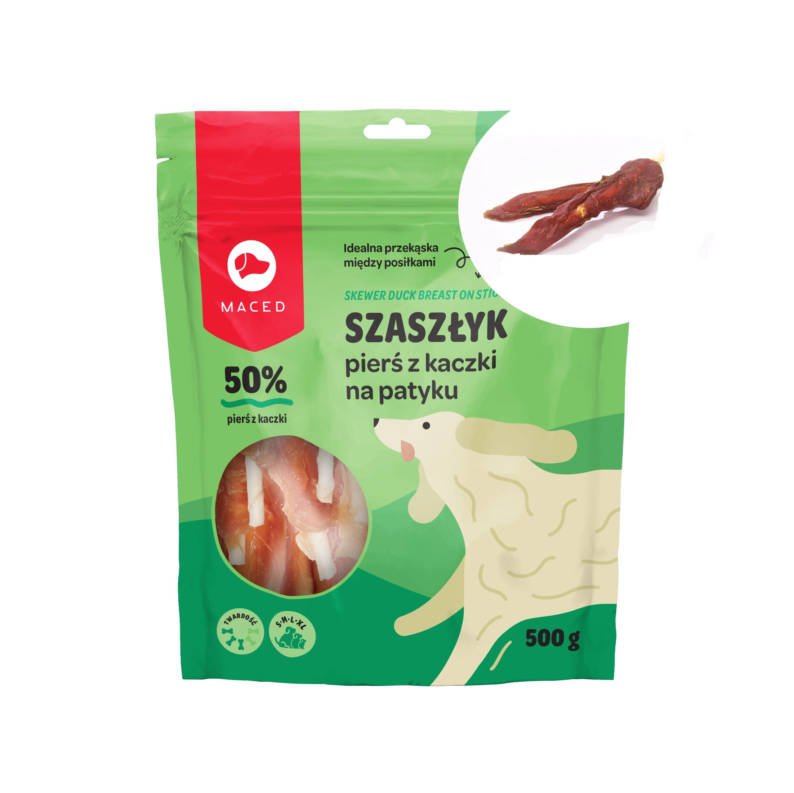  Pochoutka maced špejle hůlky w kurczaku hůlky kuře 500g