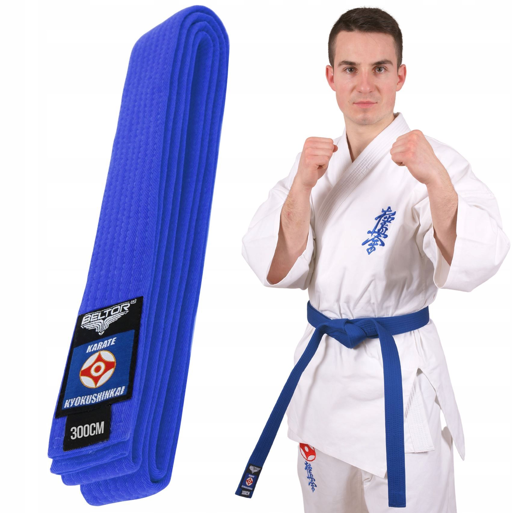  Blau gürtel karate kyokushinkai beltor 220 cm