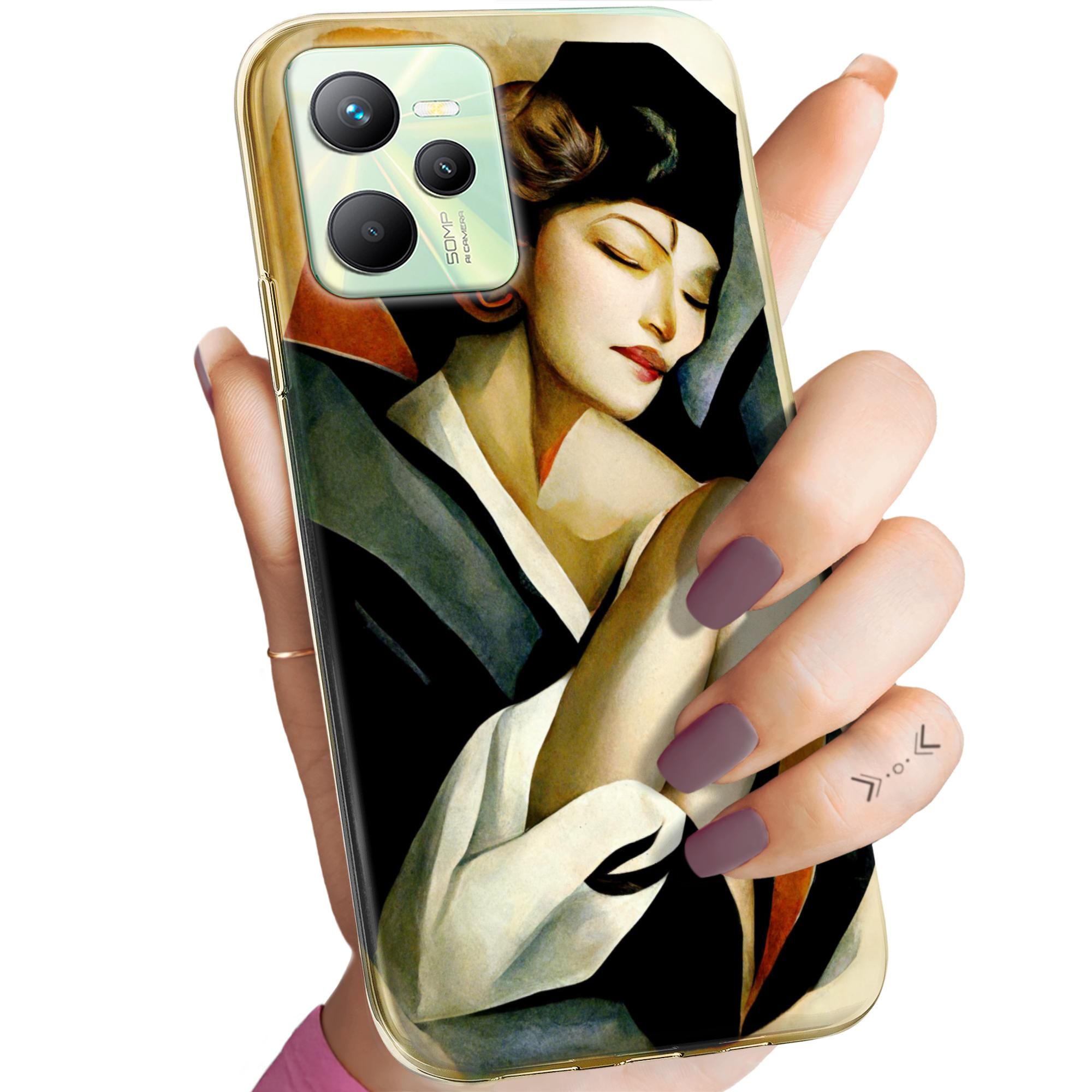  Prípad robiť realme c35 4g / narzo 50a hlavný spisy art deco lempicka tamara case