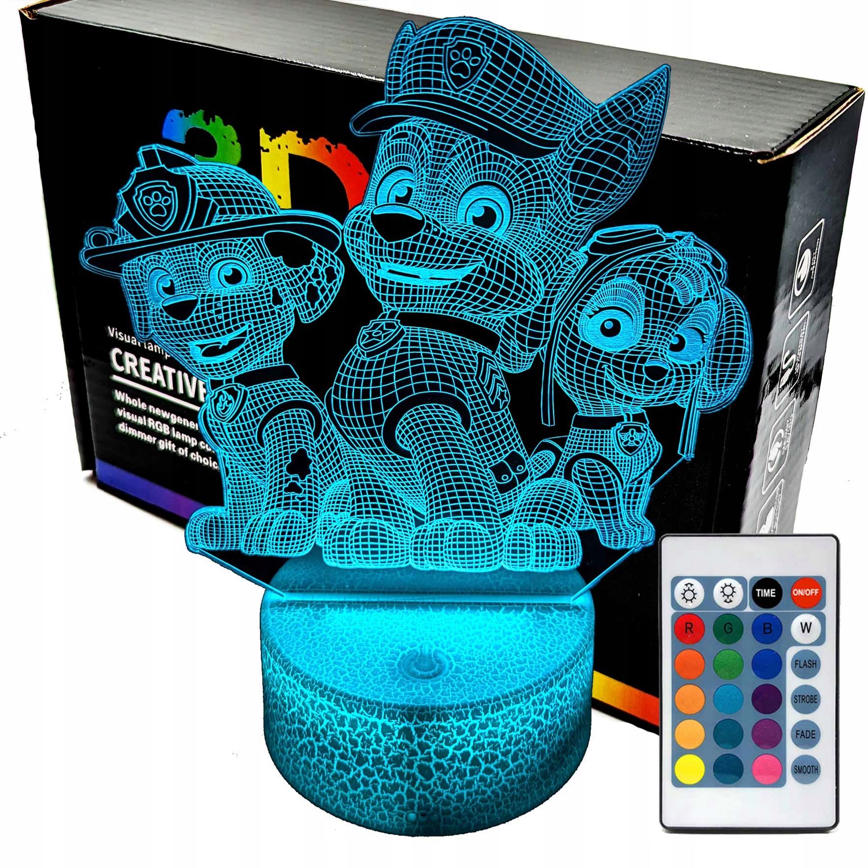  Noční světlo fortnite 3d lampy led