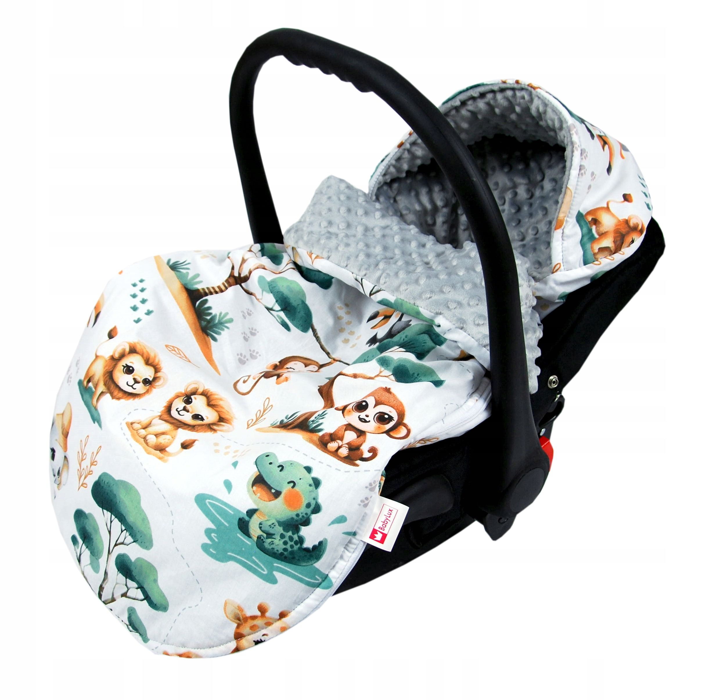  Babylux magamiskott sügis minky puuvill vankrile, turvahällile 90cm nr93